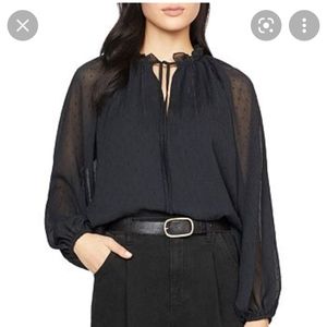 Sanctuary live it up volume blouse new